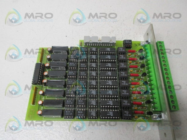 CONTROL TECHNOLOGY 112-3500 CURRENT OUTPUT BOARD  NSNP