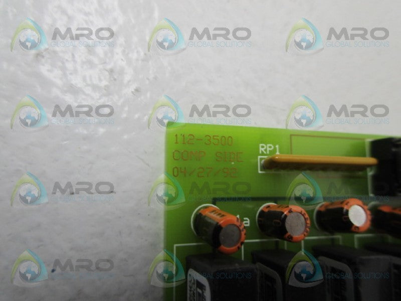 CONTROL TECHNOLOGY 112-3500 CURRENT OUTPUT BOARD  NSNP