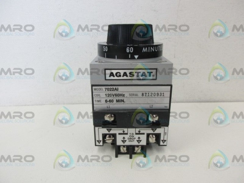 AGASTAT 7022AI TIMING RELAY *NEW NO BOX*