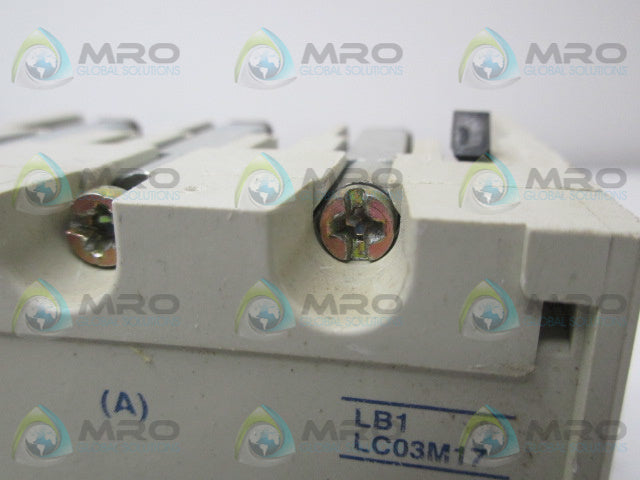 TELEMECANIQUE LB1-LC03M17 PROTECTION MODULE *USED*