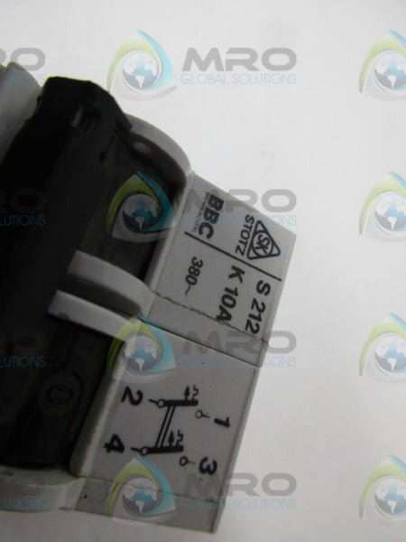 STOTZ S212K10A MOTOR STARTER *NEW NO BOX *