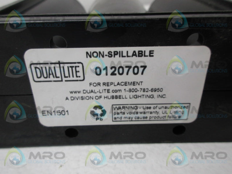 DUAL LITE 0120707 BATTERY  UNMP
