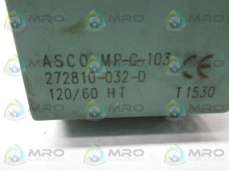 ASCO MP-C-103 272810-032-D COIL  UNMP