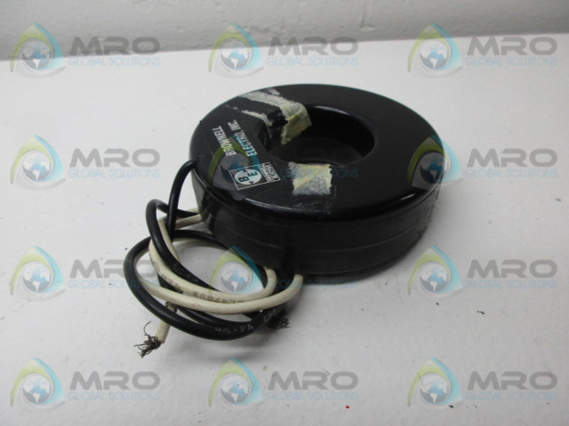 BROWN ELECTRO 5RL-601 CURRENT TRANSFORMER RATIO 600:5  UNMP
