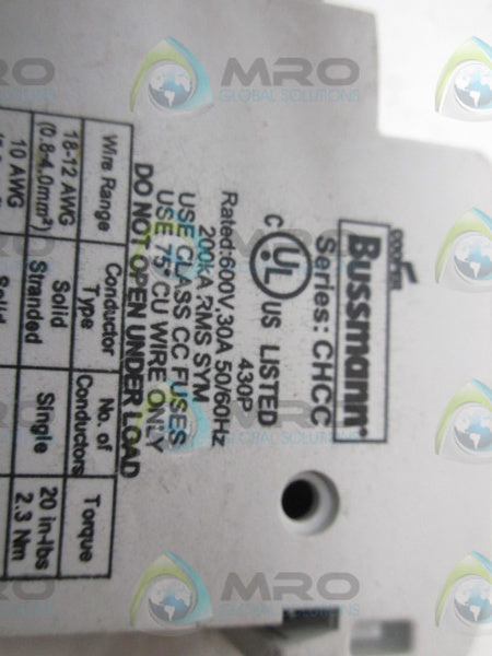 BUSSMANN CHCC NSNP