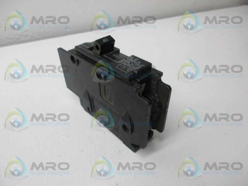 ITE BQ1B040H CIRCUIT BREAKER  NSNP