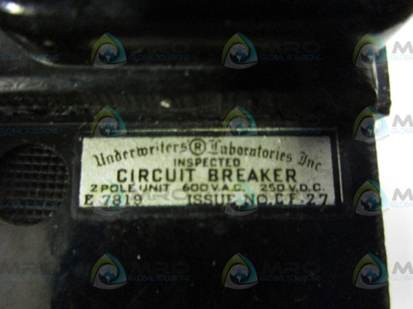 WESTINGHOUSE E7819 CURRENT LIMITING CIRCUIT BREAKER NSNP