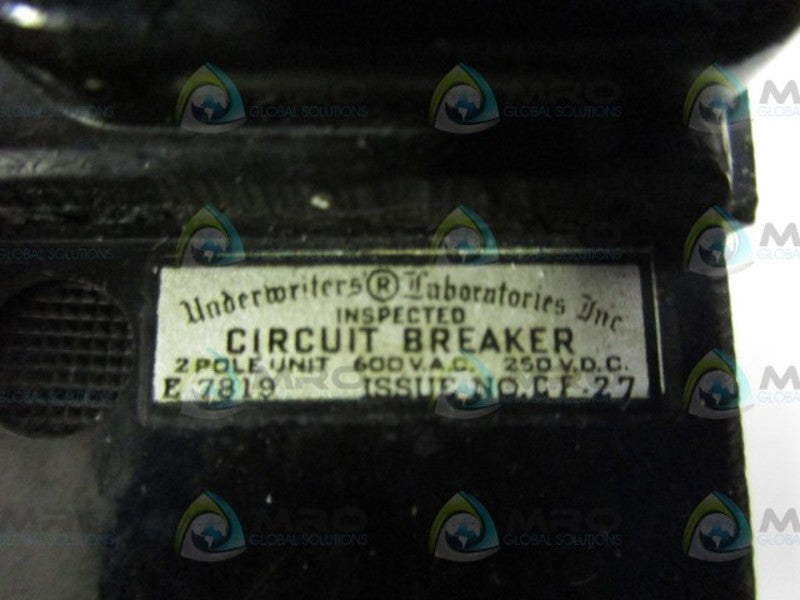 WESTINGHOUSE E7819 CURRENT LIMITING CIRCUIT BREAKER NSNP