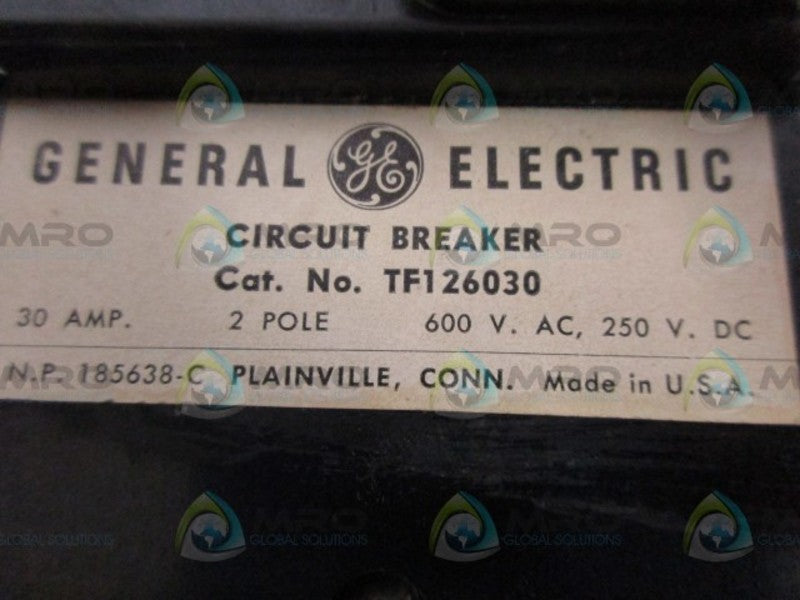 GENERAL ELECTRIC TF126030 NSNP