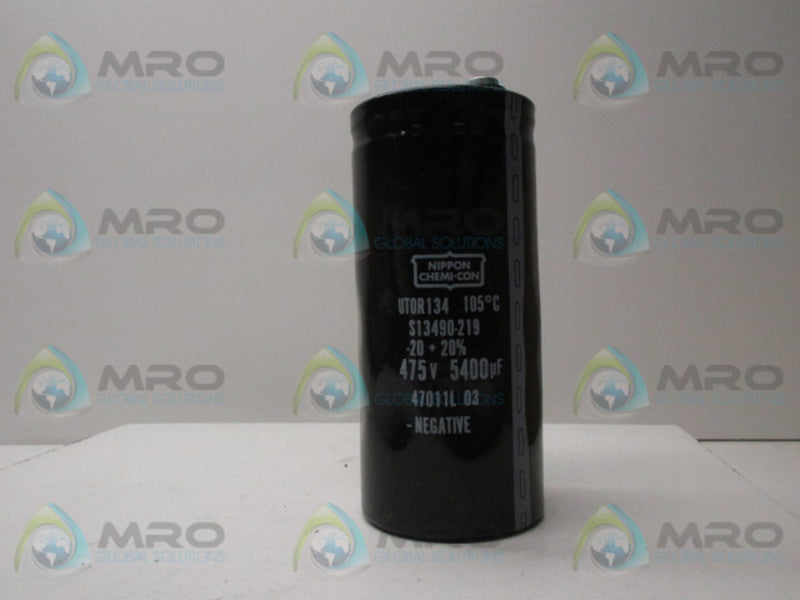 NIPPON CHEMI-CON S13490-219 CAPACITOR 475V 5400uF  UNMP