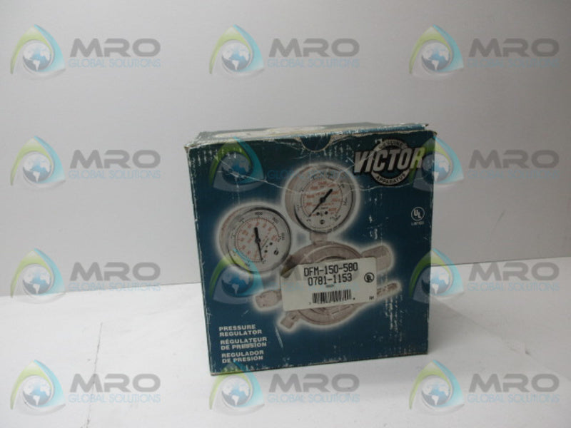 VICTOR 0781-1153 DFM-150-580 FLOW METER CYLINDER REGULATOR * NEW IN BOX *