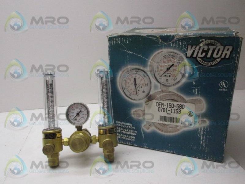 VICTOR 0781-1153 DFM-150-580 FLOW METER CYLINDER REGULATOR * NEW IN BOX *