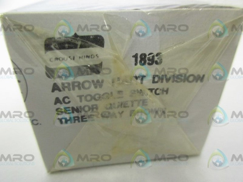 ARROW HART 1893 3WAY VALVE NSNP