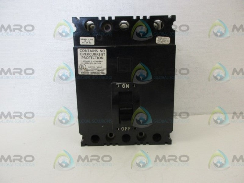 SQUARE D FAL32000 15AMP 3POLE CIRCUIT BREAKER NSNP