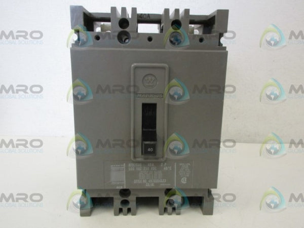 WESTINGHOUSE HFB2040 CIRCUIT BREAKER 40A NSNP