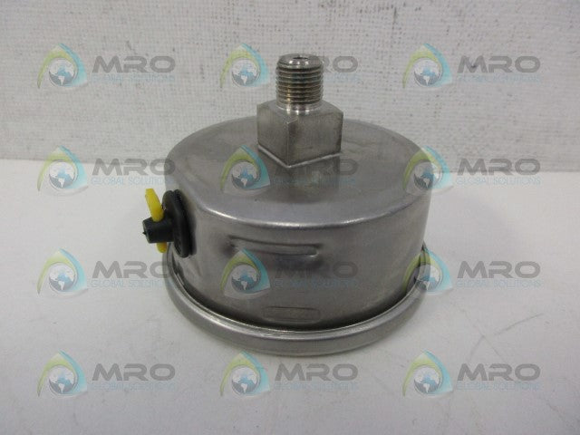 WIKA 316SS TUBE CONNECTION  GAUGE 0-15 *NEW NO BOX*
