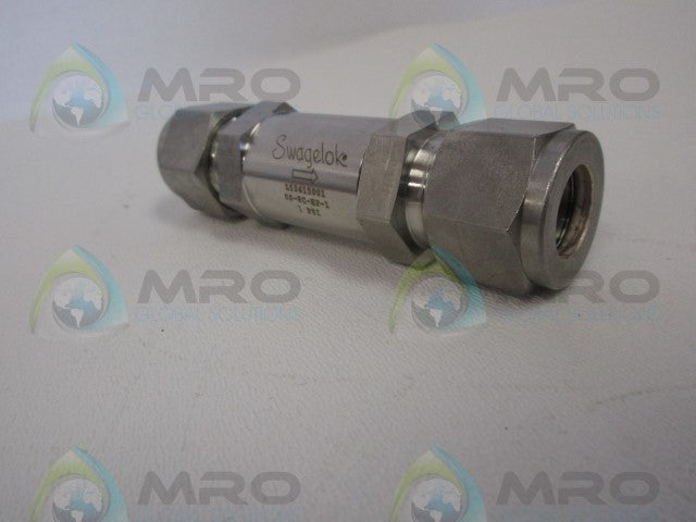 SWAGELOK SS-8C-EP-1 1/2" POPPET CHECK VALVE *NEW NO BOX*