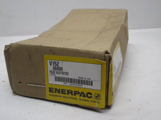 ENERPAC V152 RELIEF VALVE * FACTORY SEALED *