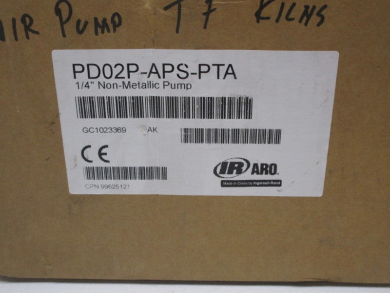 INGERSOLL RAND PD02P-APS-PTA NON-METALLIC PUMP * FACTORY SEALED *