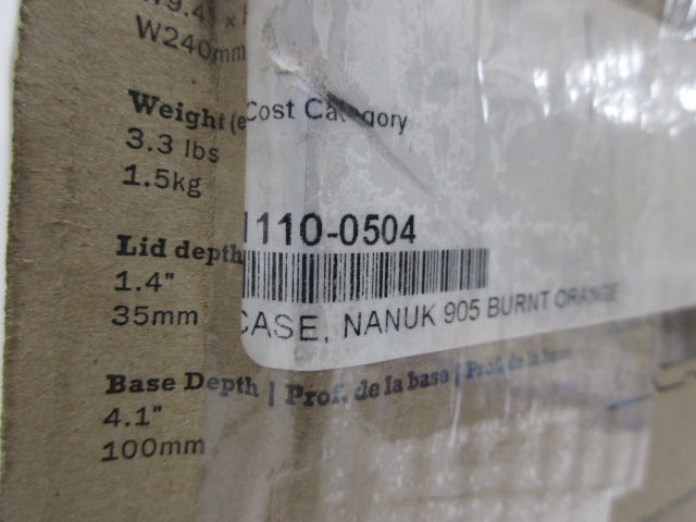 NANUK 904 WATERPROOF PROTECTCIVE CASE  *NEW IN BOX *