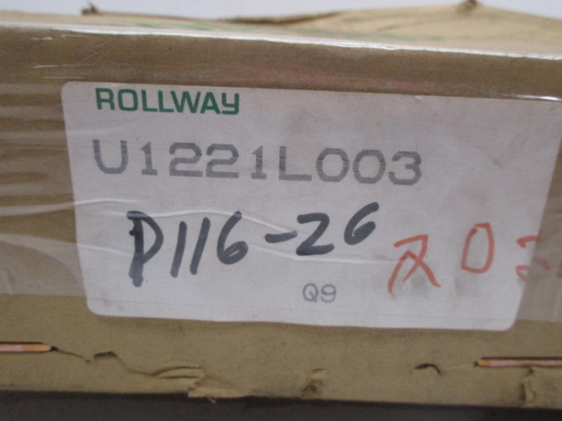 ROLLWAY U1221L003 CYINDRICAL ROLLER BEARING * FACTORY SEALED *