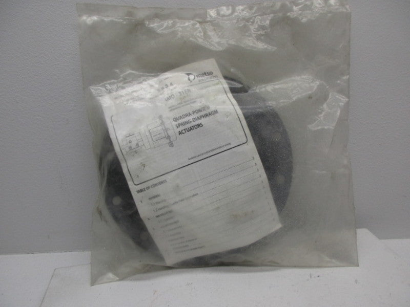 METSO RKQ-60:QP2DIAPH ACTUATOR REPAIR KIT * NEW IN FACTORY BAG *