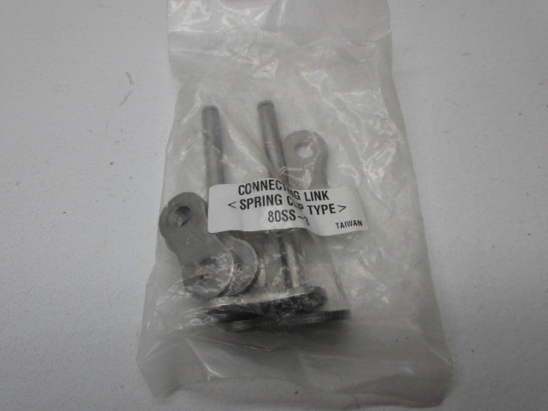 INDUSTRIAL MRO 80SS-3 CONNECTING LINK SPRING CLIP * NEW IN FACTORY BAG *