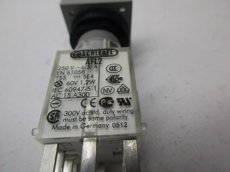 SCHLEGEL AFL2 CONTACT BLOCK * USED