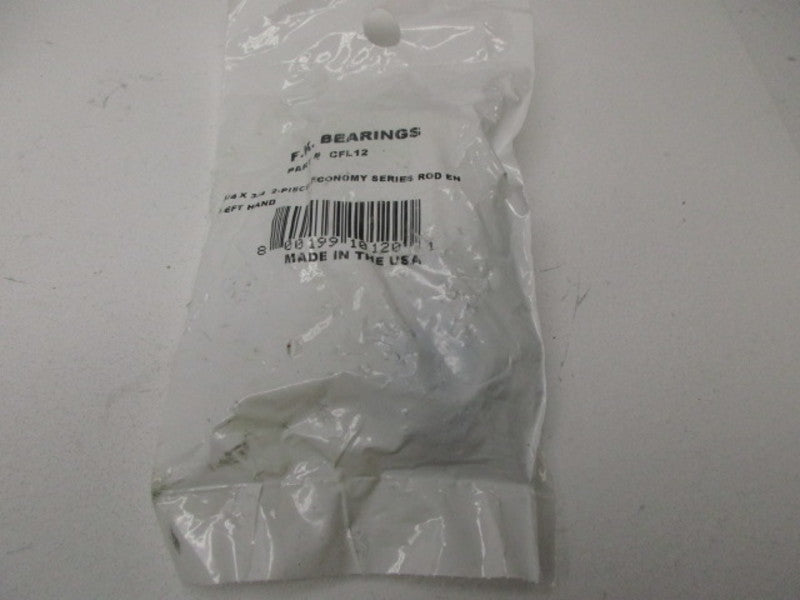 FK BEARING CFL12  FEMALE ROD END * NEW IN FACTORY BOX *