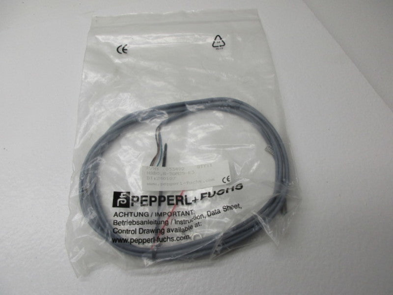 PEPPERL + FUCHS NBB0,8-5GM25-E3 INDUCTIVE DC SENSOR * NEW IN FACTORY BAG *
