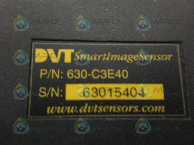 DVT 630-C3E40 SMARTIMAGE SENSOR MACHINE VISION SYSTEM *USED*