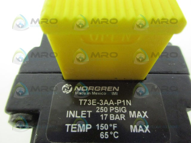 NORGREN T73E-3AA-P1N VALVE SHUT OFF LOCKOUT *NEW NO BOX*