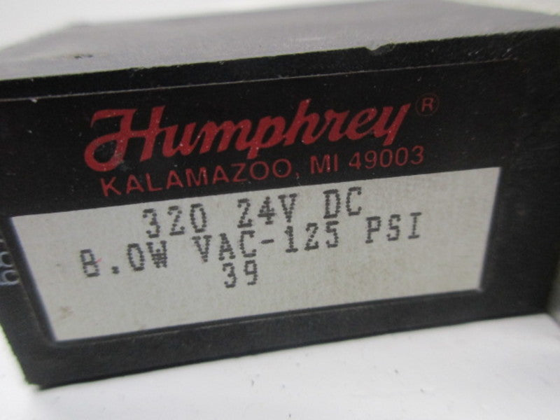 HUMPHREY 320 3-WAY ACTING ELECTRIC SOLENOID  UNMP