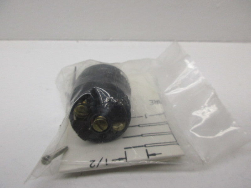 ARROW HART 7594 MIDGET PLUG 15A 125V * NEW IN FACTORY BAG *