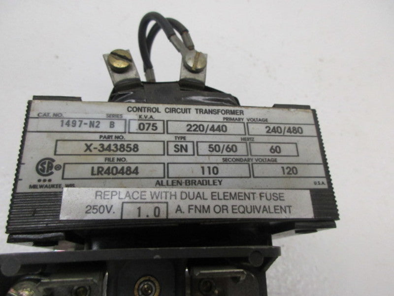 ALLEN BRADLEY 1497-N2 SER.B * USED *