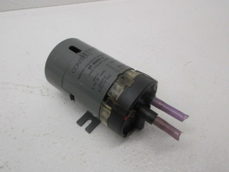 JOHNSON CONTROL EP-8000-4 ELECTRO-PNEUMATIC TRANSDUCER * USED *