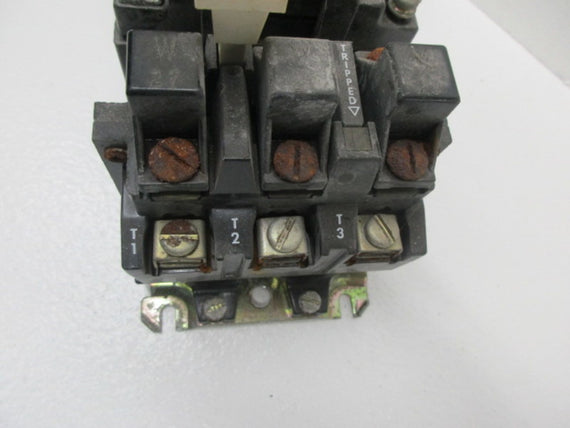 ALLEN BRADLEY 509-B0D SER.B MOTOR STATER (AS PICTURED) * USED *