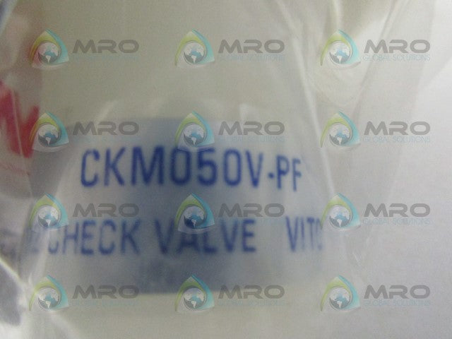 PLASTOMATIC CKM050V-PF CHECK VALVE *NEW IN BOX*