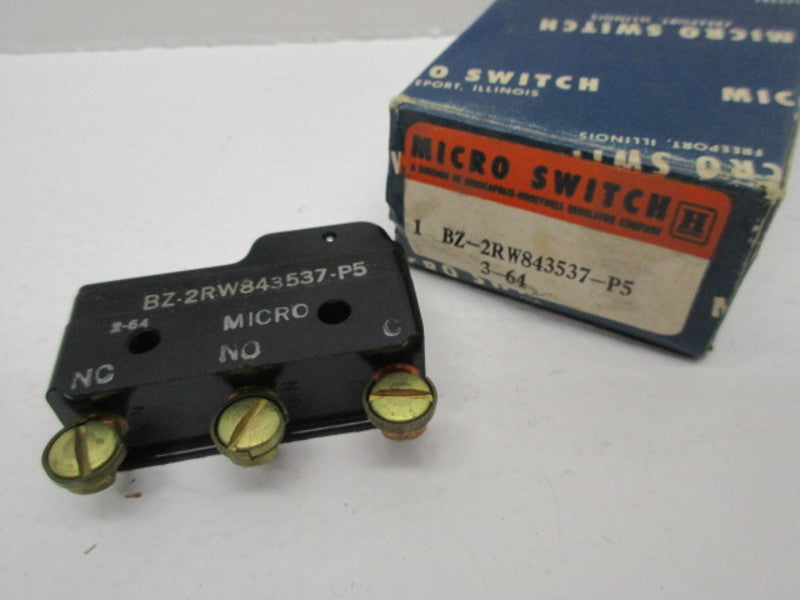 MICRO SWITCH BZ-2RW843537-P5 LIMIT SWITCH  NSMP