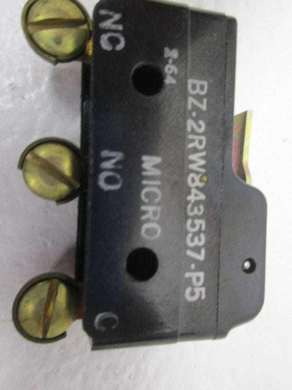 MICRO SWITCH BZ-2RW843537-P5 LIMIT SWITCH  NSMP