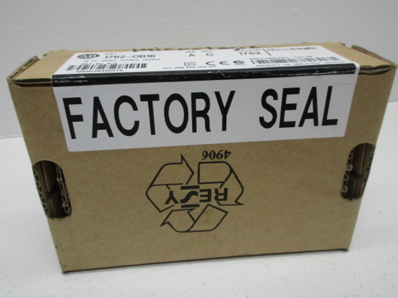 ALLEN BRADLEY MICROLOGIX 1762-OB16 SER.A OUTPUT DATE: 2013 * FACTORY SEALED *
