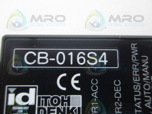ITOH DENKI CB-016S4 POWER ROLLER *NEW NO BOX*