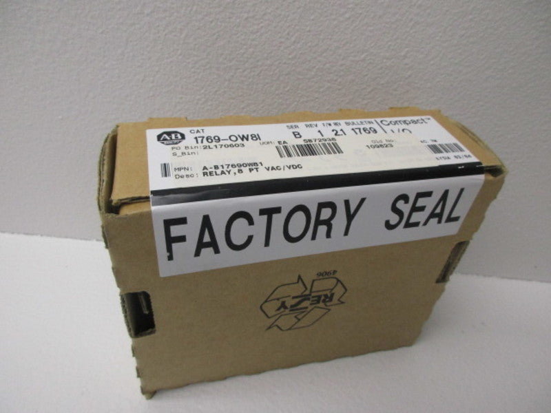 ALLEN BRADLEY 1769-OW8I SER.B F/W 2.1 ANALOG DATE 2004* FACTORY SEALED *