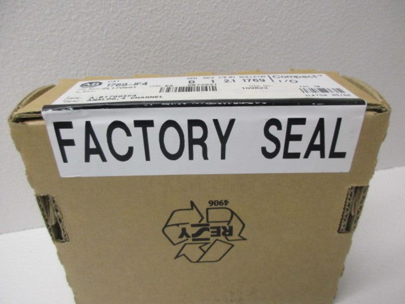ALLEN BRADLEY 1769-IF4 SER.B F/W 2.1 ANALOG DATE 2004 * FACTORY SEALED *