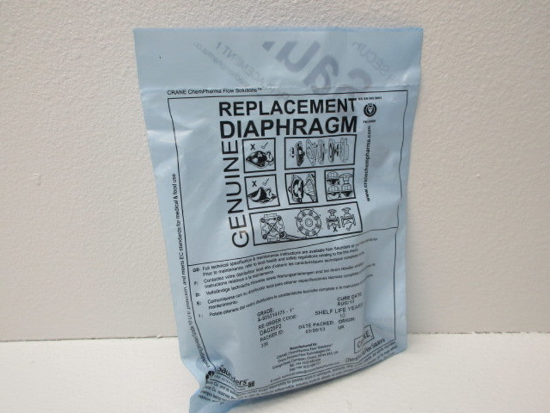 SAUNDERS DA025P2 DIAPHRAGM REPLACMENT * NEW IN FACTORY BAG *
