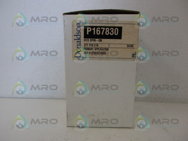 DONALDSON P167830 HYDRAULIC FILTER ELEMENT *NEW IN BOX*