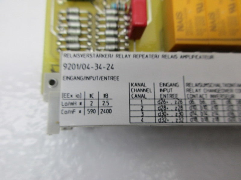 STAHL 9201/04-34-24 MODULE HEATER ENCLOSURE  NSNP