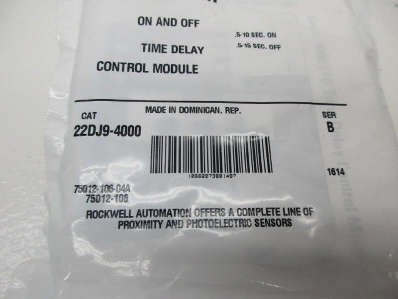 ALLEN BRADLEY 22DJ9-4000 SER. B * NEW IN FACTORY BAG *