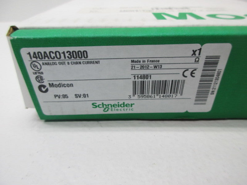 SCHNEIDER 140-ACO-130-00 ANALOG OUTPUT MODULE  NSFS