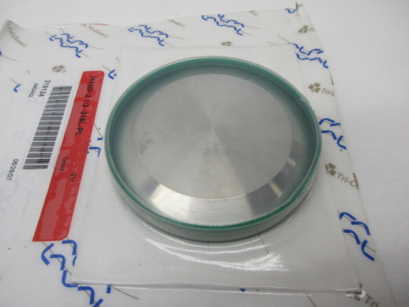 TRI-CLOVER 16AMP21/2-316L-PL CLAMP COVER  NSMP